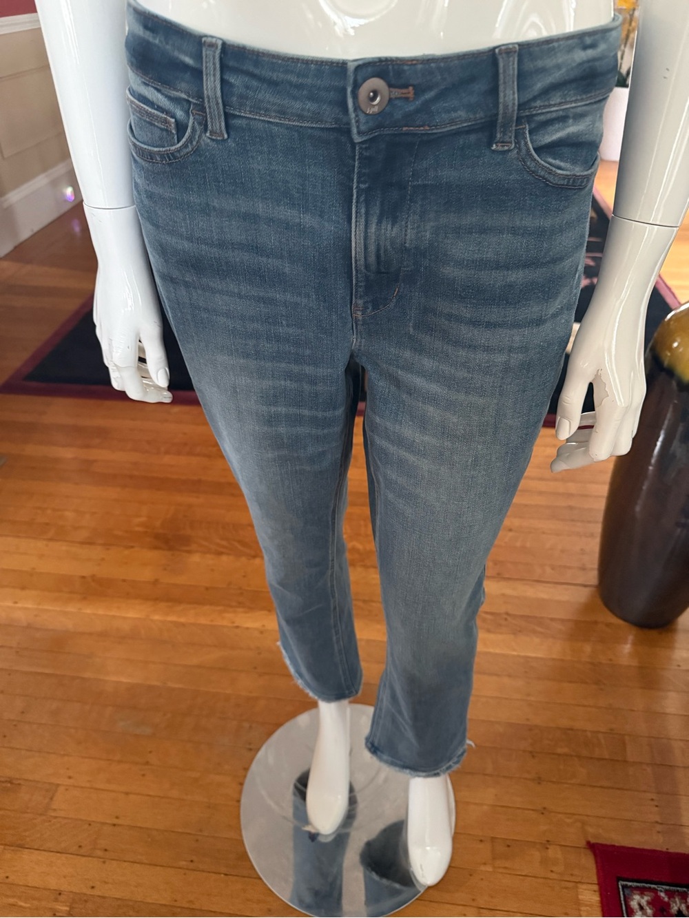 Slim Straight women iJeans in Faded Blue
